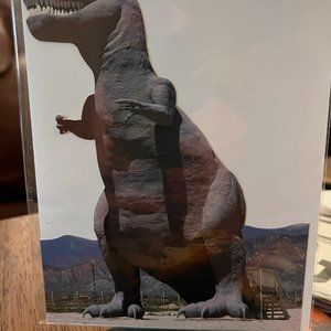 Vintage Rex of Cabazon greeting card with envelope unused in package